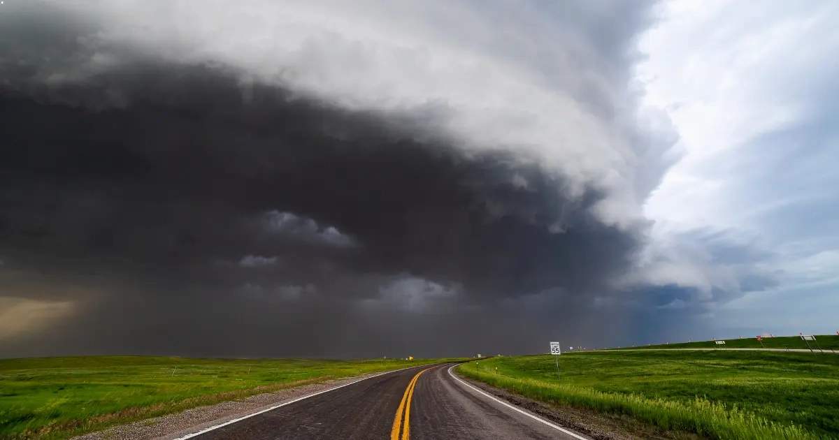 Storm in Midwest Derecho