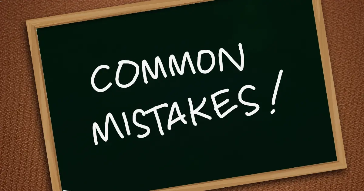 Common Misconceptions and Mistakes 